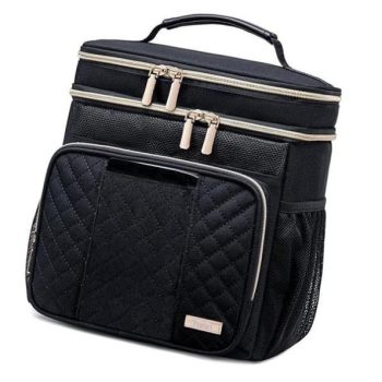 Professionallarge Capacity Travel Cosmetic Bag Makeup Bags Toiletry Pouches Handbag For Storing Cosmetics And Brushes